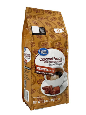 Great Value Caramel Pecan Ground Coffee, 12 oz