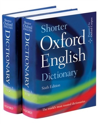 Shorter Oxford English Dictionary  Sixth Edition  by Oxford Languages HARDBACK