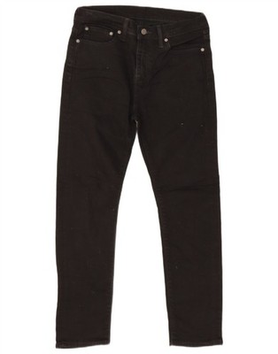 Levi's Herren 510 Slim Jeans W32 L27 Schwarz Baumwolle BO06