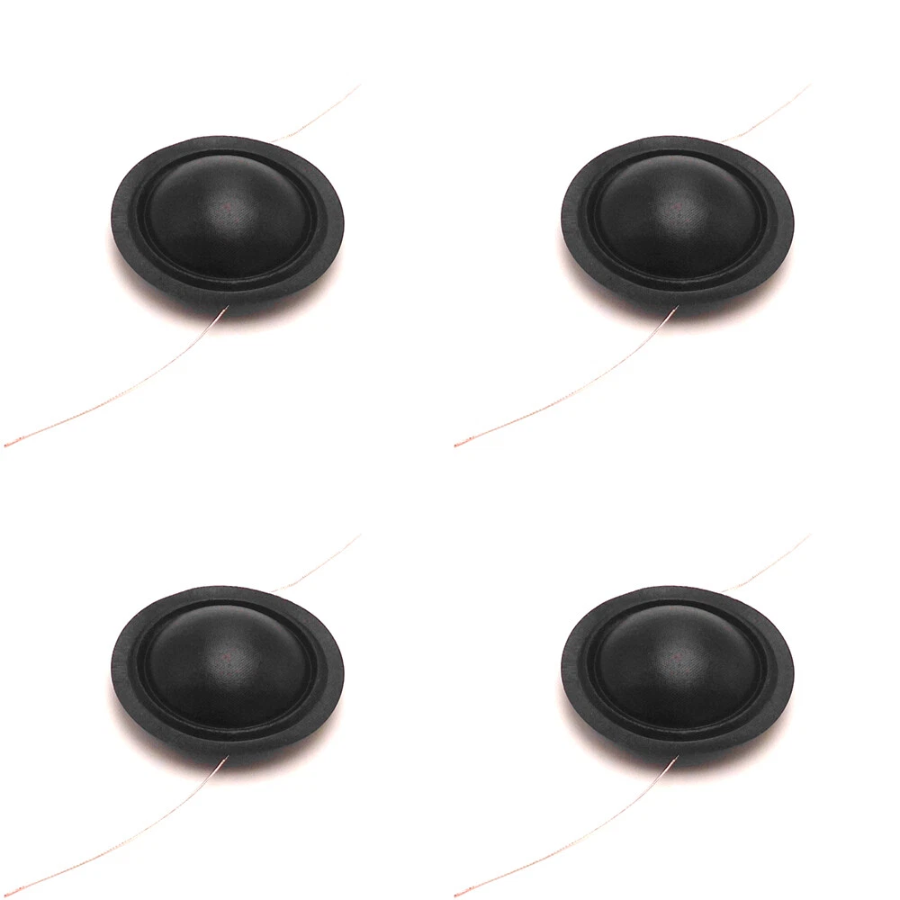 4pcs Replacement 25.4mm Silk Dome Tweeter Diaphragm for Mission