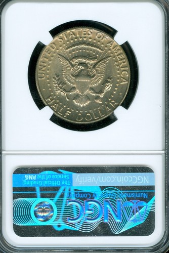 1982 NO FG KENNEDY HALF DOLLAR NGC MS67 PQ MAC SPOTLESS RARE . - Picture 2 of 2