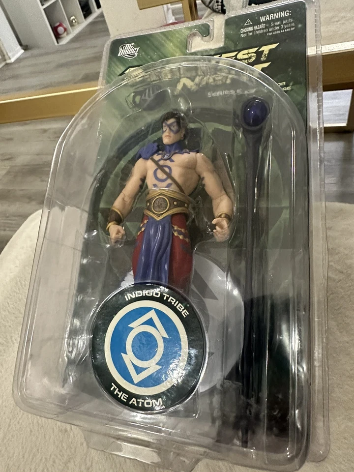 DC Blackest Night INDIGO TRIBE THE ATOM. FIGURA DE ACCIÓN COLECCIONISTA SERIE 8-NUEVA Foto 4 de 4