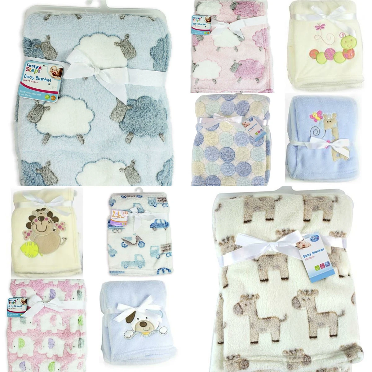 Baby blankets for moses basket outlet