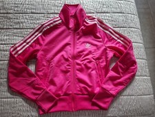 Felpa Adidas fucsia con cerniera taglia S