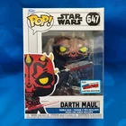 New! NYCC 2023 Funko Pop! Star Wars DARTH MAUL Vinyl Figure