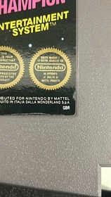 Rare PAL 5 Screw Urban Champion Hangtab Nintendo NES