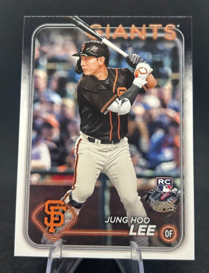 Jung Hoo Lee 2024 MLB Topps Series 2 Base Rookie RC #691 San Francisco Giants