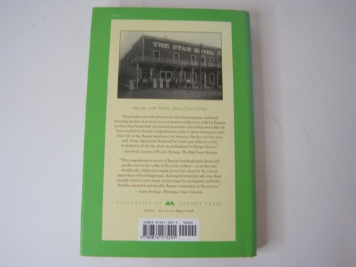 Home Away from Home: A History Of Basque Boardinghouses - Jeronima Echeverria HC - Picture 2 of 20