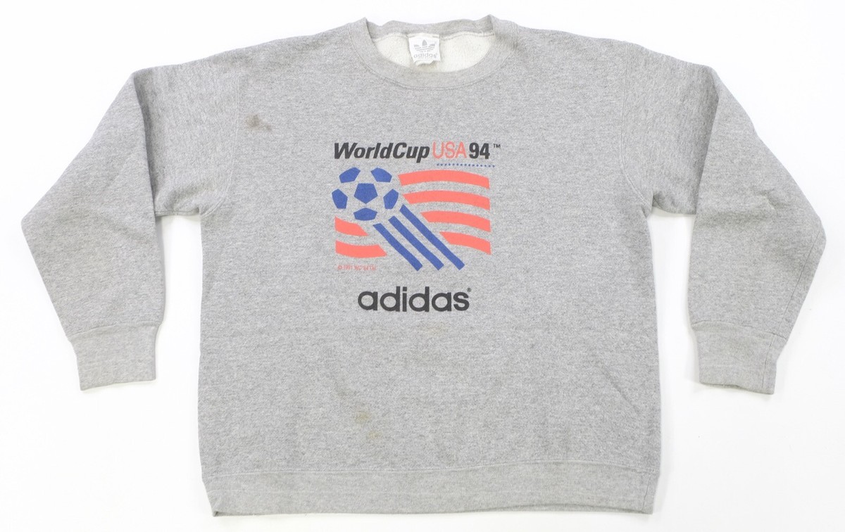 Rare Vintage ADIDAS Soccer World Cup USA 1994 Flag Crewneck Rare Vintage ADIDAS Soccer World Cup USA 1994 Flag Crewneck