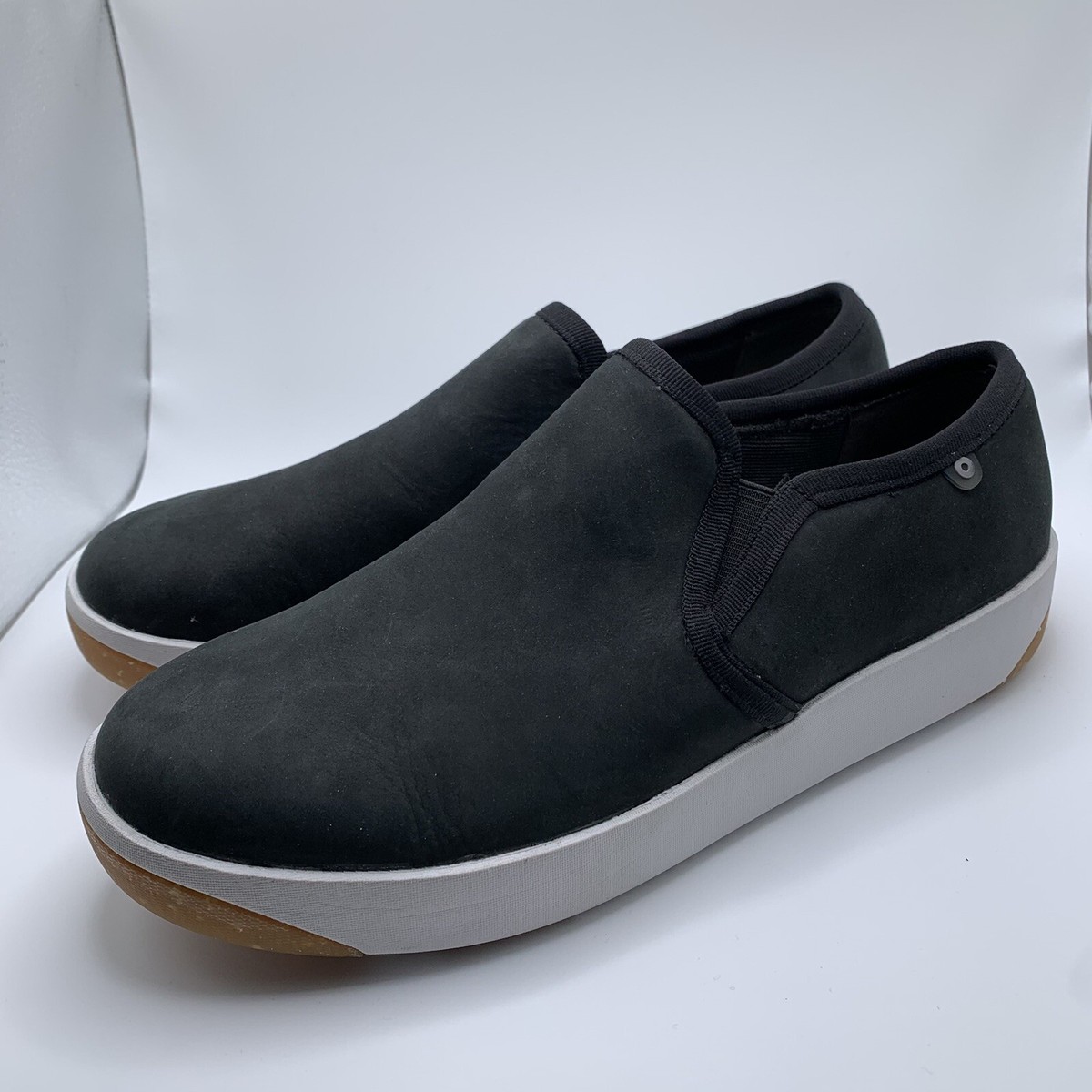 Bogs Kicker Slip-On Elastic Leather Flat sneakers slip on 