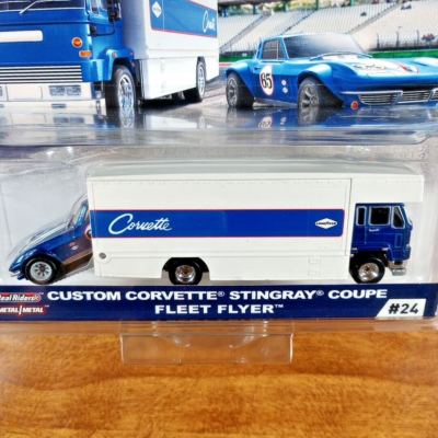 Hot Wheels Premium Team Transport Custom Corvette Stingray Coupe