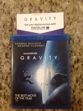 Gravity (Blu-ray Disc, 2013,2-Disc set)Authentic US Release