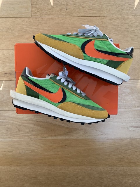 nike ld waffle sacai green gusto
