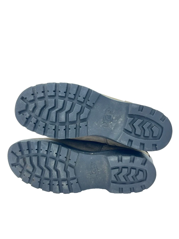 UGG AUSTRALIA Grandle Botas De Cuero Marrones Para Mujeres T.39 US.8 UK.6 - Imagen 2 de 4