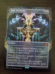 Halo Fountain (Borderless) Foil - Streets of New Capenna #285