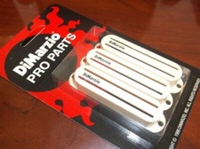 NEW - DiMarzio USA MADE DM2002 Fast Track Pickup Covers (3) - AGED WHITE