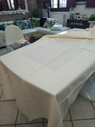Antique Tablecloth - Picture 3 of 12
