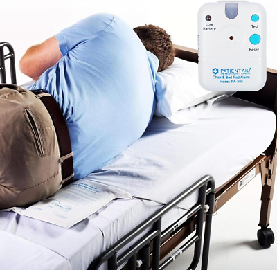 #ad Bed Alam with 10quot; X 30quot; Motion Sensor Pad and Wired Device Various Ring Sound a $69.99