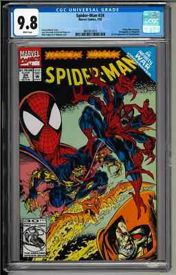     Spider-Man #24 (1992) CGC 9.8 White!! 1st Full Appearance of Doppelganger!!