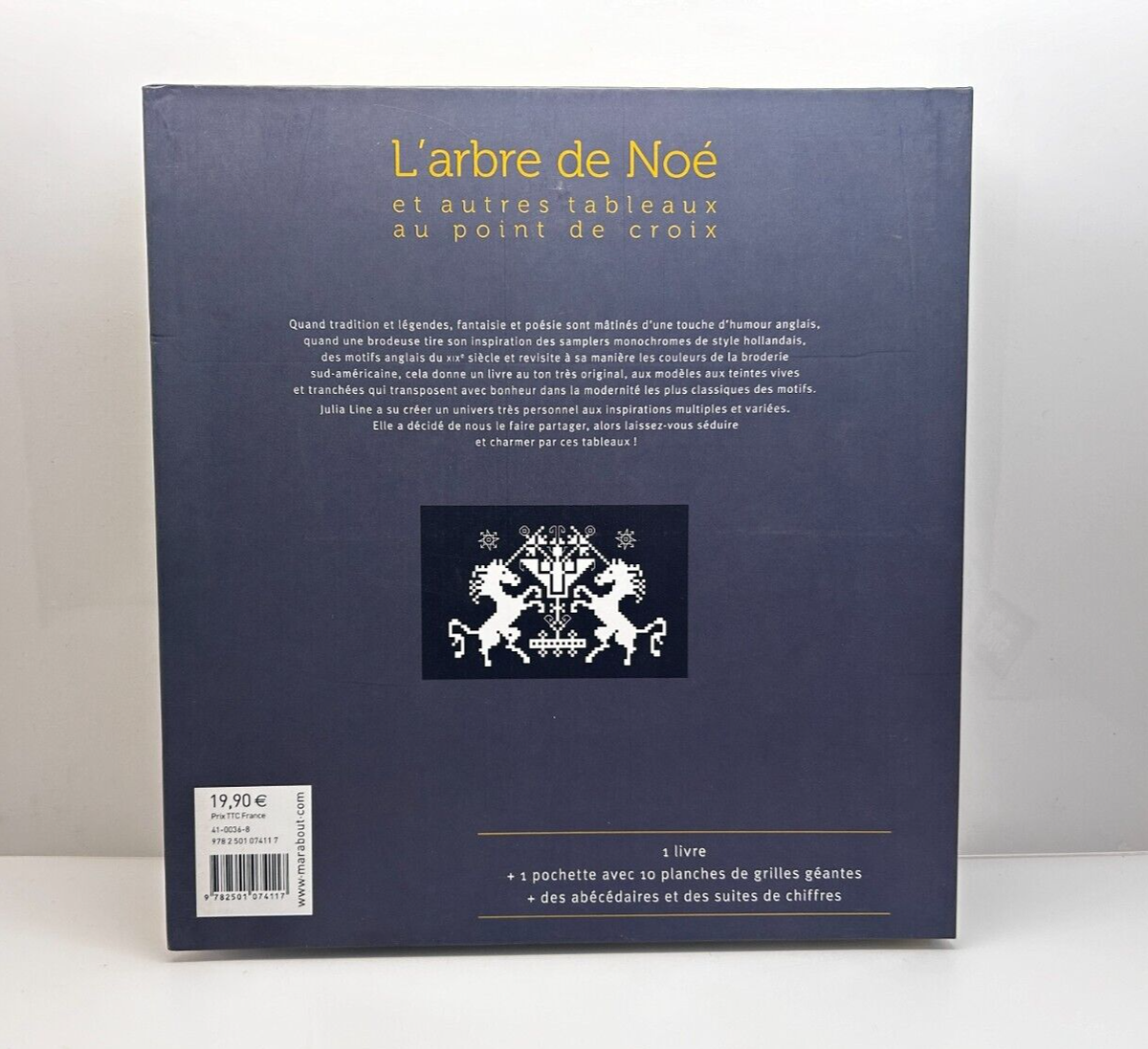 L'Arbre de Noe - Dog Samplers Julia Line Cross Stitch Design 10