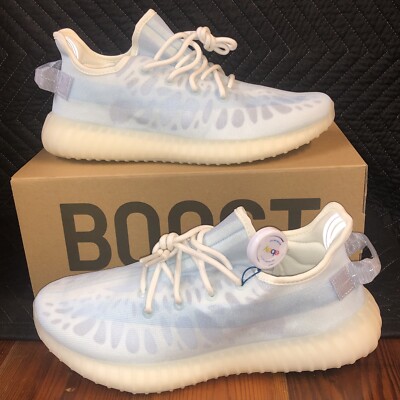 Adidas Yeezy Boost 350 V2 Men's Shoes Mono Ice GW2869 Sz 10.5 - NEW - 
