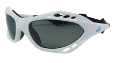 Aqua Azul Gloss White Kiteboarding Polarized Water Shades Sun Glasses New