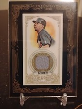 2012 Topps Allen & Ginter's Framed Mini Relics Michael Bourn #AGR-MBO - Braves
