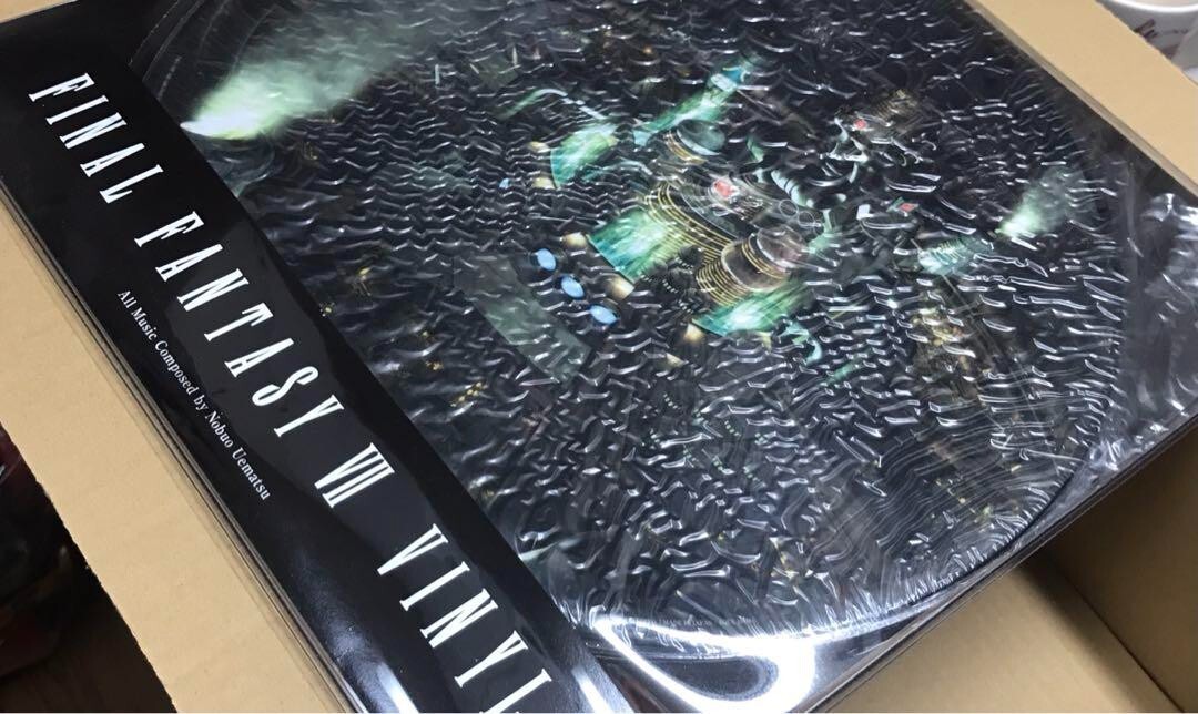 【未開封シリアルナンバー有】Final Fantasy VII Vinyl Final Fantasy VII Remake And Final Fantasy VII Vinyl