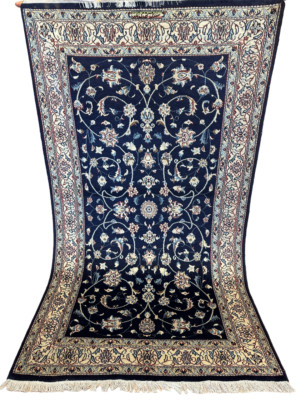 Feiner Handgeknüpfter Perser Orientteppich Nain  205x118cm