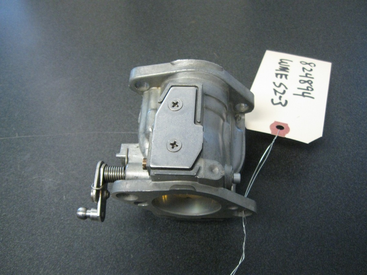 MERCURY OUTBOARD CARBURETOR ASSY 824894 WME 52-3 BIN0204 | eBay