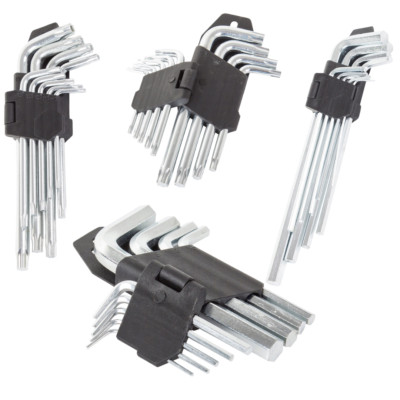 Imbusschlüssel Set Innensechskant Torx Kugelkopf Schlüssel  1,5-10 mm kurz/lang
