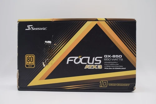 Seasonic Focus V4 GX-850 (ATX3) 850W 80+ Gold ATX 3.1 & PCIe 5.1 Fully-Modular