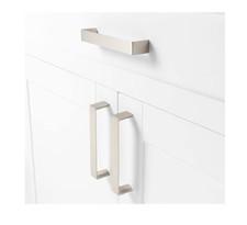Zinc Alloy Contemporary Cabinet Handles Pulls 96-128-192 mm Hole Centers