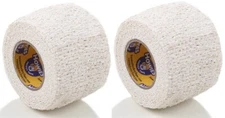 Howies Hockey Power Stretch Grip Tape - 2 Rolls of White 1.5" x 5 Yard Grip Tape