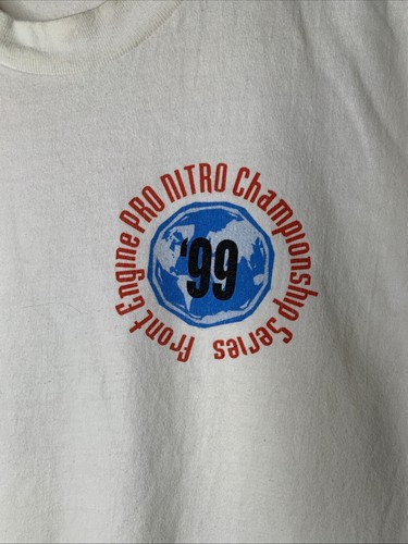 Vintage Drag Racing Championship Shirt Mens Sz M Pro Nitro Art Tee 1999 - Picture 4 of 8