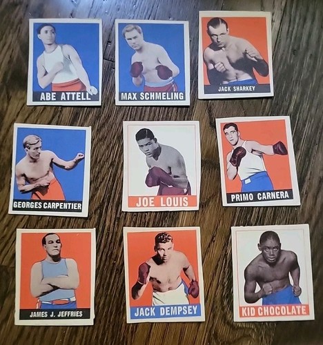 1948 Leaf Boxing Near Complete Set -1 PSA 6+ JOE LOUIS LaMotta Robinson Corbett - Picture 7 of 8
