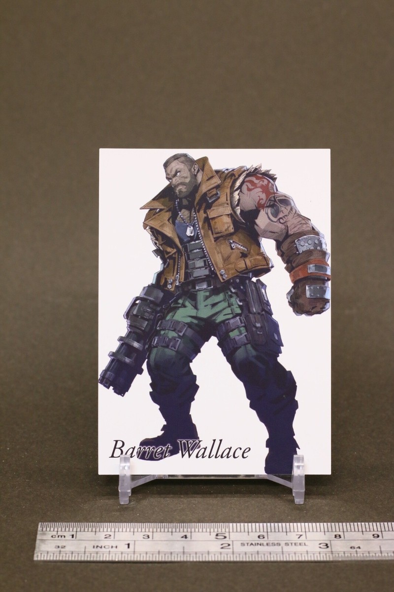 Barret Final Fantasy VII Art Museum Card TCG Japanese Game