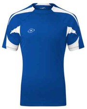 Xara Adult Womens Anfield 1028 Royal Blue White Athletic Soccer Jersey New $54