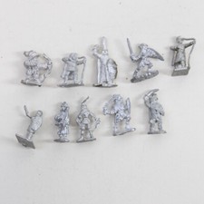 D D Dungeons Dragons Metal Miniatures RPG Grenadier 70's 80's Lot of 10 A18