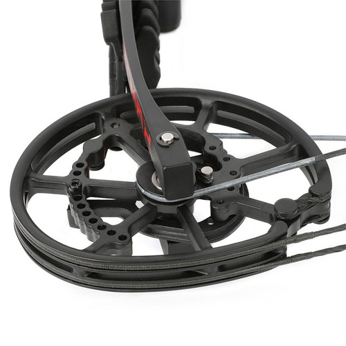 25" Compound Bow Dual-Use Steel Ball Arrow 40-70lb Short Axis Archery Hunt RH LH - Picture 6 of 20