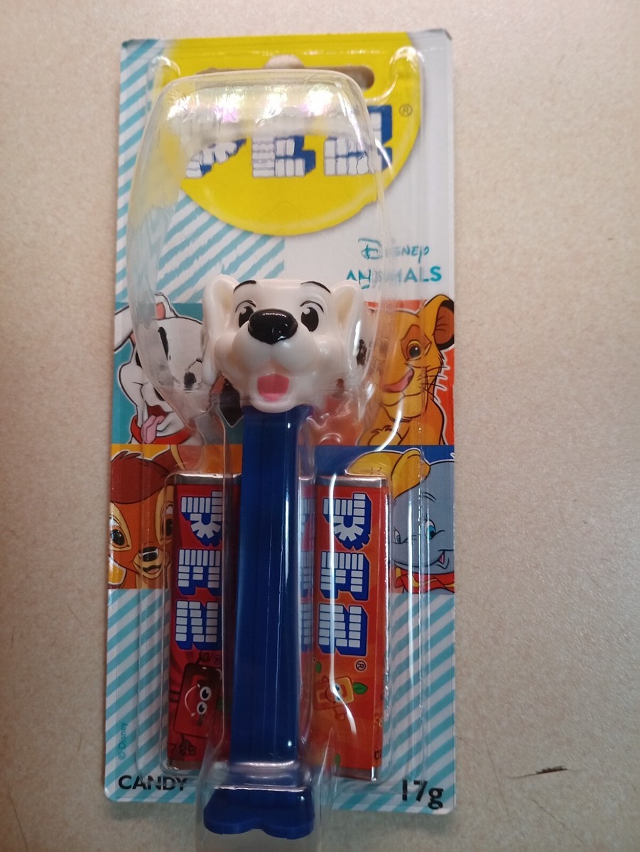 DISNEY ANIMALS 101 DALMATIANS PUP PEZ DISPENSER WITH 2 PACKS OF