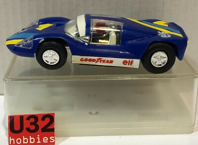 Slot Car VEB Prefo Dresden Chaparral #1 Blau