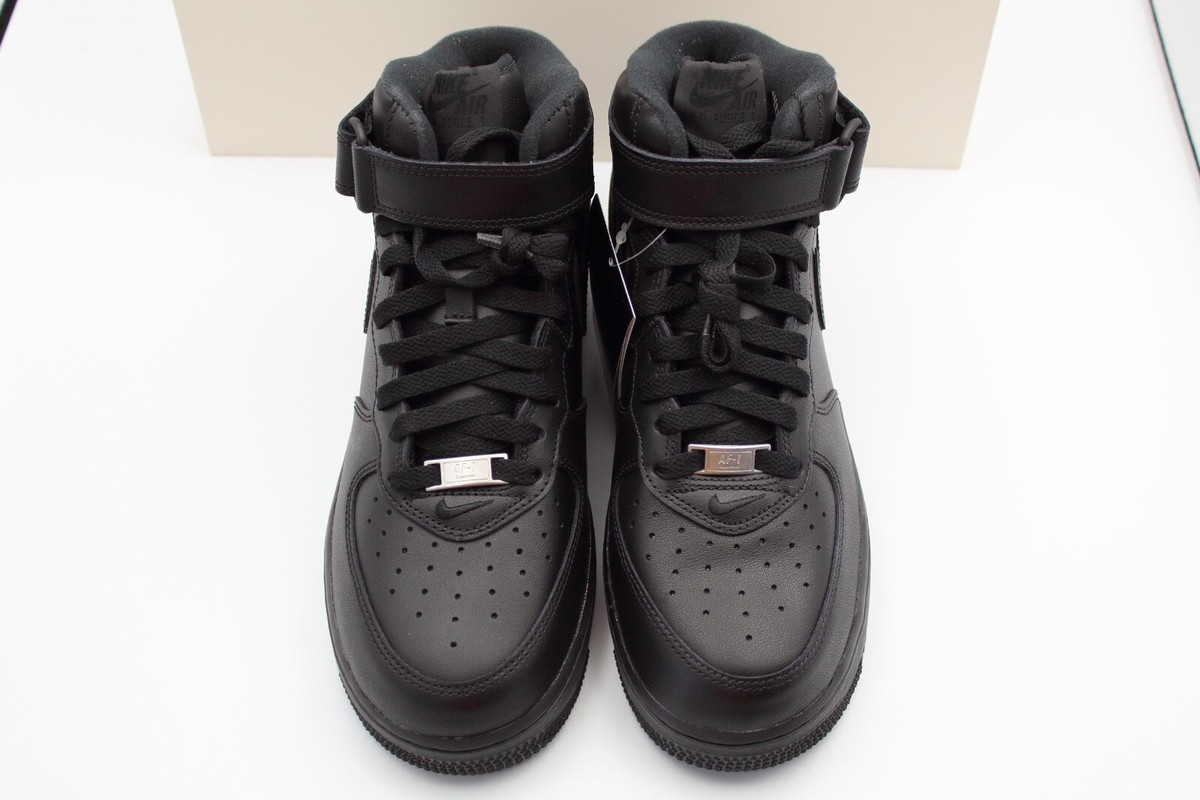 Supreme × Nike Air Force 1 MidBlackFW24 Supreme Nike Air Force 1 Mid (FW24) - $134