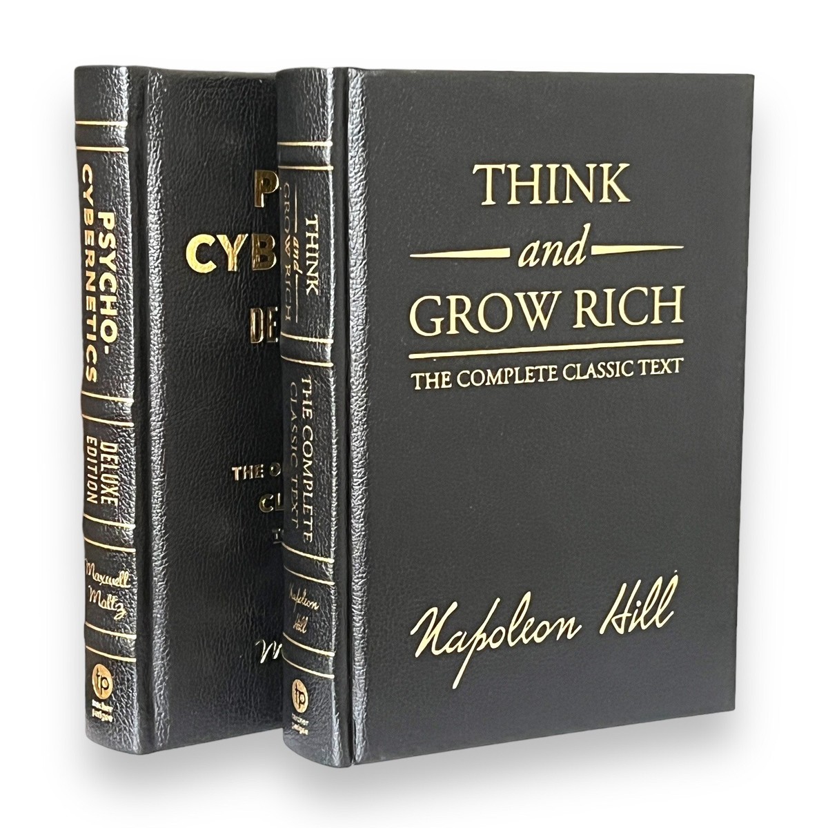 2 Books Set: THINK AND GROW RICH & PSYCHO-CYBERNETICS Deluxe