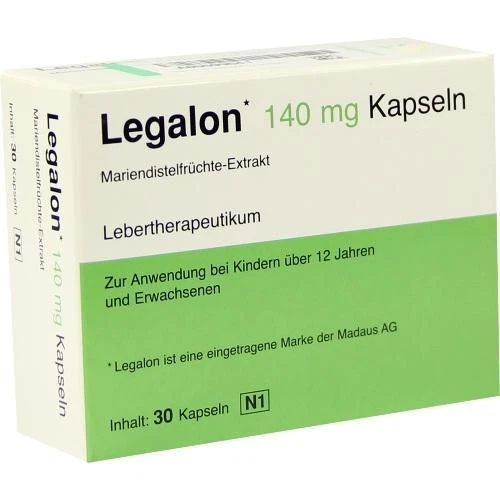 KOHLPHARMA GMBH LEGALON 140 Hartkapseln 30 St PZN 7251314