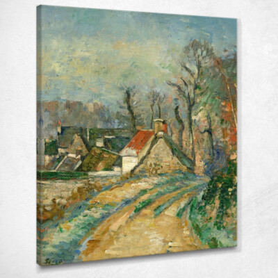 Abweichung nach außen Paul Cézanne, pcz20 Gemälde auf Leinwand gedruckt