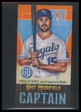 2021 Topps Gypsy Queen #CM-WM Whit Merrifield Captains Minis