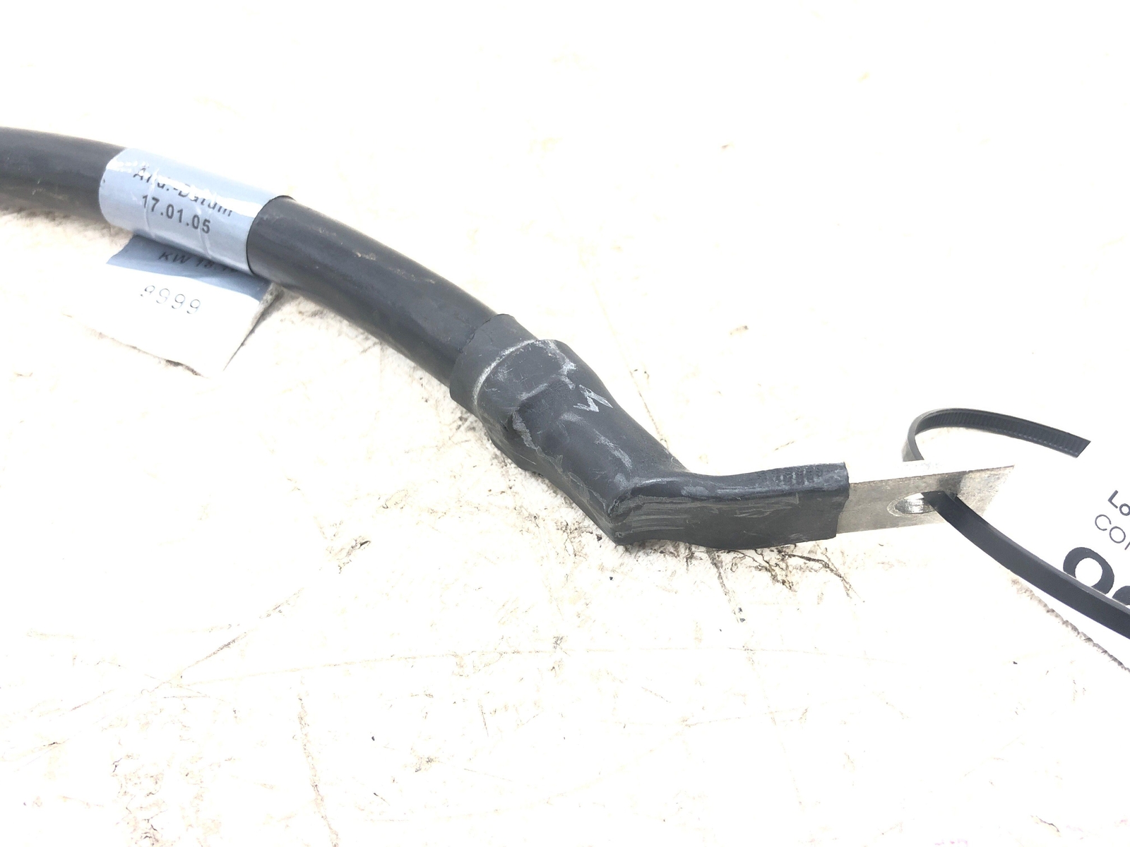 2011 BENTLEY CONTINENTAL GTC SPEED NEGATIVE BATTERY CABLE 3W7971349 OEM