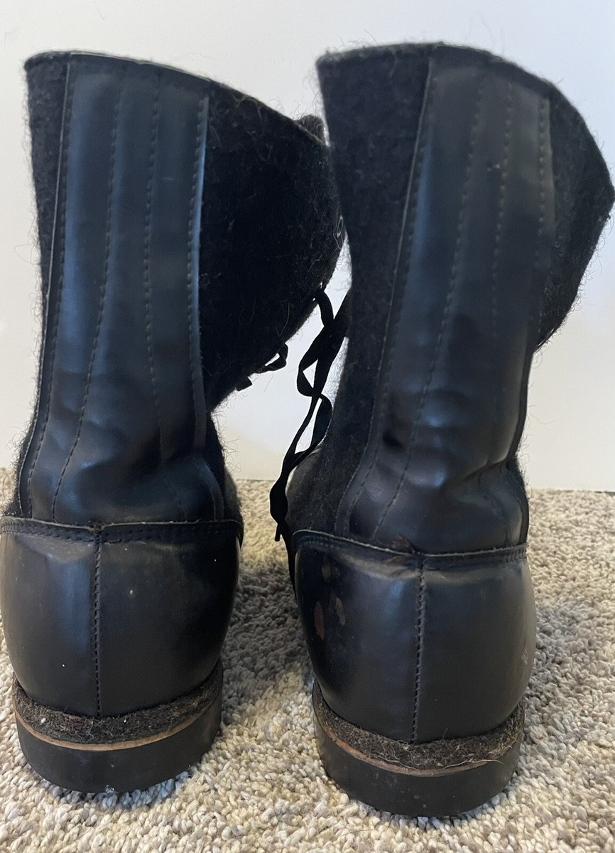 Vintage US Air Force Wool Flight Aviation Flying Boots  display picture 1