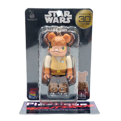Bearbrick Star Wars Admiral Ackbar 30 100% GIAL HAPPY KUJI MOC MOSC COMPLETE